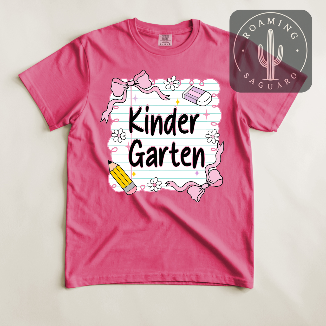 Pink School Days Kinder