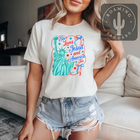 She Loves Jesus & America Too