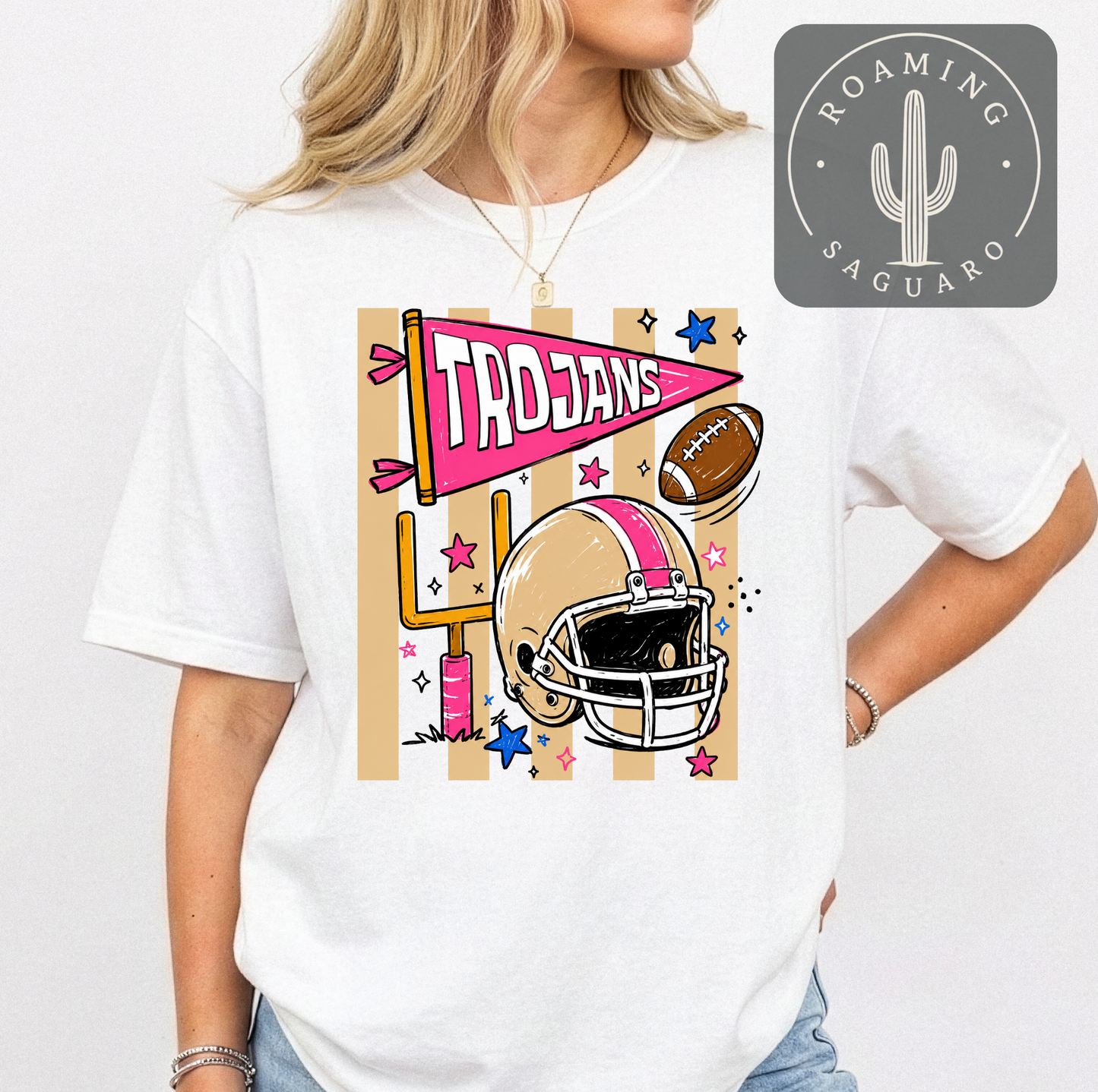 Pink Pennant Trojans