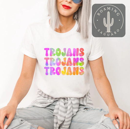 Trojan Tie-Dye Trio