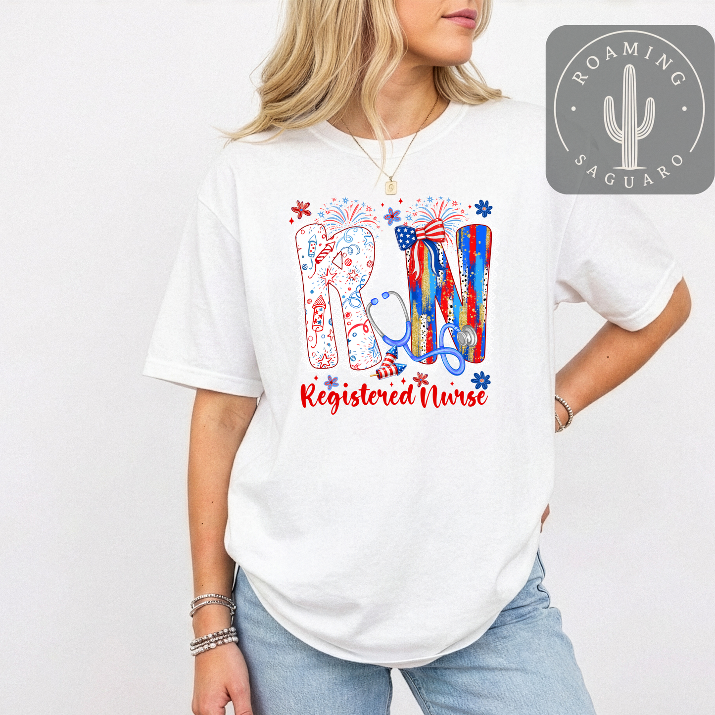 Red, White & RN (No Outline)