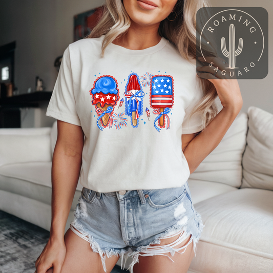 Red, White & Frozen Delight