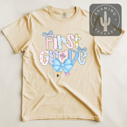 Blue Bow First